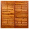 Zahradní konferenční stolek 110 x 110 x 45 cm masivní akácie 316397