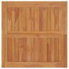 Zahradní jídelní stůl 85 x 85 x 75 cm masivní teak 316605