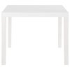 Zahradní stůl 150 x 90 x 72 cm PP bílý 317734