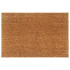 Rohožka před dveře přírodní 60 x 90 cm kokosové vlákno 155563