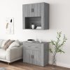 Skříň highboard šedá sonoma kompozitní dřevo 3185373