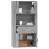 Skříň highboard šedá sonoma kompozitní dřevo 3185373