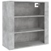Skříň highboard betonově šedá kompozitní dřevo 3185379
