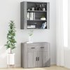 Skříň highboard šedá sonoma kompozitní dřevo 3185381