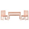4dílný zahradní jídelní set masivní dřevo douglasky 3154706