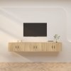 Nástěnné TV skříňky 3 ks dub sonoma 80 x 34,5 x 40 cm 3188361