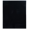 Okenní fólie statická matná černá 90 x 1 000 cm PVC 155836