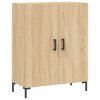 Skříň highboard dub sonoma 69,5 x 34 x 180 cm kompozitní dřevo 3189256