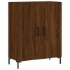 Skříň highboard hnědý dub 69,5 x 34 x 180 cm kompozitní dřevo 3189260