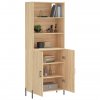 Skříň highboard dub sonoma 69,5 x 34 x 180 cm kompozitní dřevo 3189264