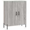 Skříň highboard šedá sonoma 69,5 x 34 x 180 cm kompozitní dřevo 3189267