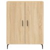 Skříň highboard dub sonoma 69,5 x 34 x 180 cm kompozitní dřevo 3189272