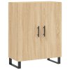 Skříň highboard dub sonoma 69,5 x 34 x 180 cm kompozitní dřevo 3189280