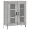 Skříň highboard šedá sonoma 69,5 x 34 x 180 cm kompozitní dřevo 3189331