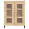 Skříň highboard dub sonoma 69,5 x 34 x 180 cm kompozitní dřevo 3189336