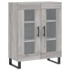 Skříň highboard šedá sonoma 69,5 x 34 x 180 cm kompozitní dřevo 3189347