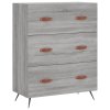 Skříň highboard šedá sonoma 69,5 x 34 x 180 cm kompozitní dřevo 3189355