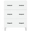 Skříň highboard bílá 69,5 x 34 x 180 cm kompozitní dřevo 3189373