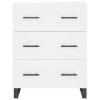 Skříň highboard bílá 69,5 x 34 x 180 cm kompozitní dřevo 3189405