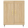 Skříň highboard dub sonoma 69,5 x 34 x 180 cm kompozitní dřevo 3189936