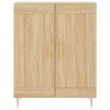 Skříň highboard dub sonoma 69,5 x 34 x 180 cm kompozitní dřevo 3189944