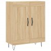 Skříň highboard dub sonoma 69,5 x 34 x 180 cm kompozitní dřevo 3189952