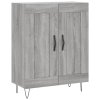 Skříň highboard šedá sonoma 69,5 x 34 x 180 cm kompozitní dřevo 3189955