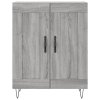 Skříň highboard šedá sonoma 69,5 x 34 x 180 cm kompozitní dřevo 3189955
