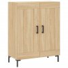 Skříň highboard dub sonoma 69,5 x 34 x 180 cm kompozitní dřevo 3189960