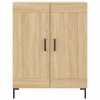 Skříň highboard dub sonoma 69,5 x 34 x 180 cm kompozitní dřevo 3189960