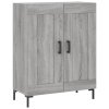 Skříň highboard šedá sonoma 69,5 x 34 x 180 cm kompozitní dřevo 3189963