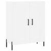 Skříň highboard bílá 69,5 x 34 x 180 cm kompozitní dřevo 3189965