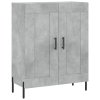 Skříň highboard betonově šedá 69,5x34x180 cm kompozitní dřevo 3189969
