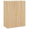 Nástěnné skříňky 2 ks dub sonoma 69,5 x 34 x 90 cm 3195606