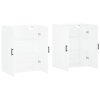 Nástěnné skříňky 2 ks bílé 69,5 x 34 x 90 cm 3195627