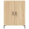 Skříň highboard dub sonoma 69,5 x 34 x 180 cm kompozitní dřevo 3195678