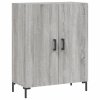 Skříň highboard šedá sonoma 69,5 x 34 x 180 cm kompozitní dřevo 3195681