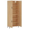 Skříň highboard dub sonoma 69,5 x 34 x 180 cm kompozitní dřevo 3195694