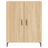 Skříň highboard dub sonoma 69,5 x 34 x 180 cm kompozitní dřevo 3195694