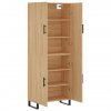 Skříň highboard dub sonoma 69,5 x 34 x 180 cm kompozitní dřevo 3195702