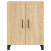 Skříň highboard dub sonoma 69,5 x 34 x 180 cm kompozitní dřevo 3195702