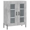 Skříň highboard betonově šedá 69,5x34x180 cm kompozitní dřevo 3195743