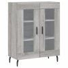 Skříň highboard šedá sonoma 69,5 x 34 x 180 cm kompozitní dřevo 3195753