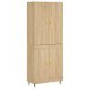 Skříň highboard dub sonoma 69,5 x 34 x 180 cm kompozitní dřevo 3195774