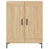 Skříň highboard dub sonoma 69,5 x 34 x 180 cm kompozitní dřevo 3195790