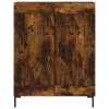 Skříň highboard kouřový dub 69,5 x 34 x 180 cm kompozitní dřevo 3195792