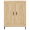 Skříň highboard dub sonoma 69,5 x 34 x 180 cm kompozitní dřevo 3195806