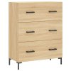 Skříň highboard dub sonoma 69,5 x 34 x 180 cm kompozitní dřevo 3195846