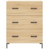 Skříň highboard dub sonoma 69,5 x 34 x 180 cm kompozitní dřevo 3195846