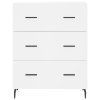 Skříň highboard bílá 69,5 x 34 x 180 cm kompozitní dřevo 3195859
